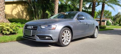 2013 Audi A4 for sale at HIGH PERFORMANCE MOTORS in Hollywood FL
