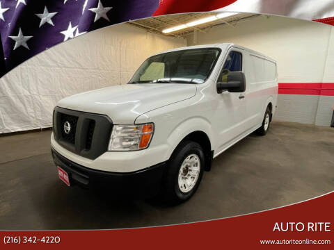 2017 Nissan NV for sale at Auto Rite in Bedford Heights OH