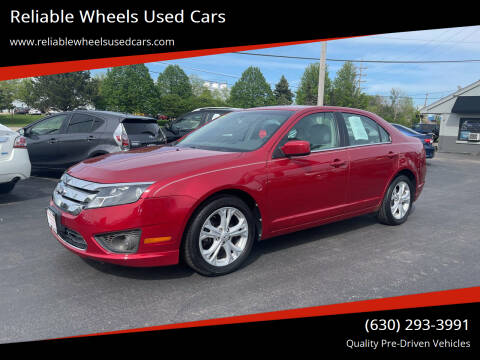 2012 Ford Fusion for sale at Reliable Wheels Used Cars in West Chicago IL