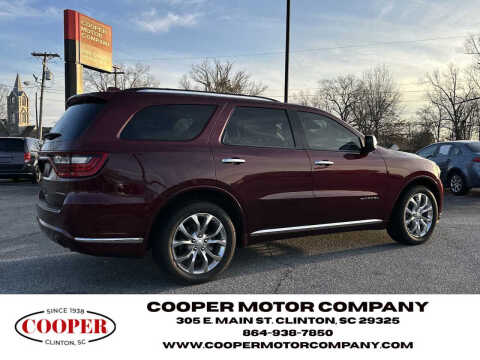 2018 Dodge Durango Citadel