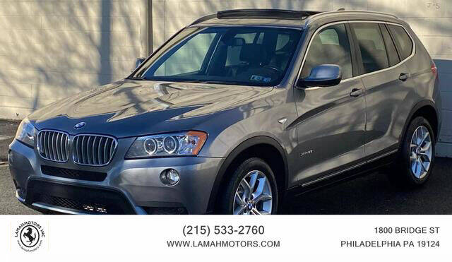 2013 BMW X3 for sale at LAMAH MOTORS INC in Philadelphia PA
