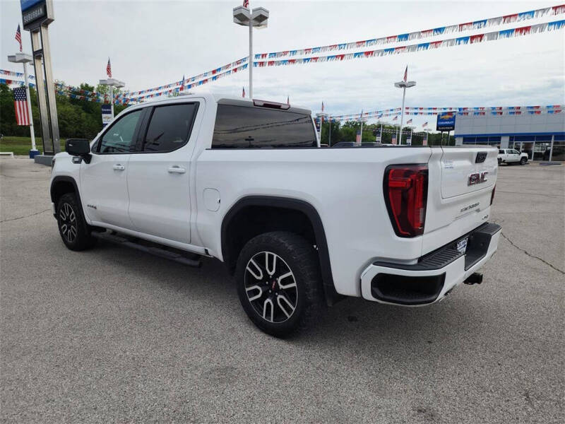 Used 2022 GMC Sierra 1500 AT4 with VIN 1GTUUEET3NZ608667 for sale in Claremore, OK