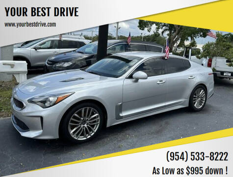 2018 Kia Stinger for sale at YOUR BEST DRIVE in Oakland Park FL