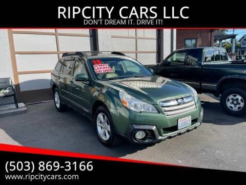 2013 Subaru Outback for sale at RIPCITY CARS LLC in Portland OR