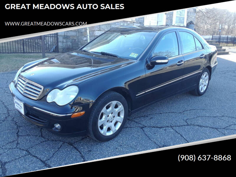 2005 Mercedes-Benz C-Class for sale at GREAT MEADOWS AUTO SALES in Great Meadows NJ