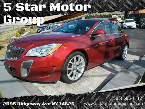 2015 Buick Regal for sale at 5 Star Motor Group in Rochester NY