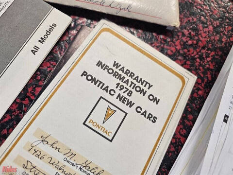 1978 Pontiac Trans Am