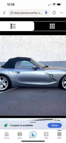 2008 BMW Z4 for sale at Burkholder Motors in Middletown DE