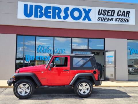 2016 Jeep Wrangler for sale at Ubersox Used Car Super Store in Monroe WI
