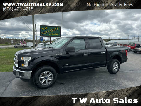 2016 Ford F-150 for sale at T W Auto Sales in Science Hill KY