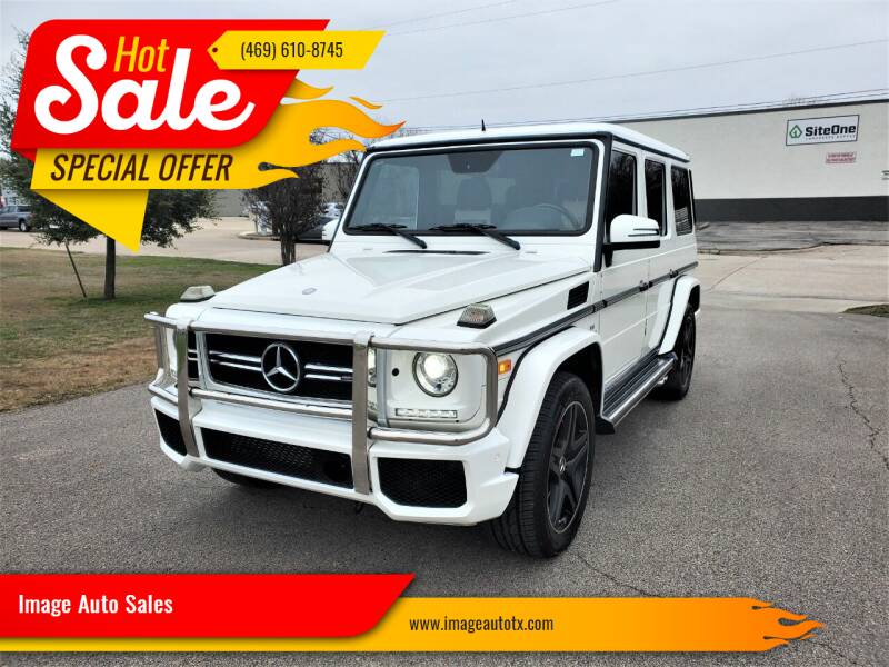 2015 Mercedes-Benz G-Class for sale at Image Auto Sales in Dallas TX