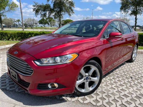 2015 Ford Fusion for sale at Vogue Auto Sales in Pompano Beach FL