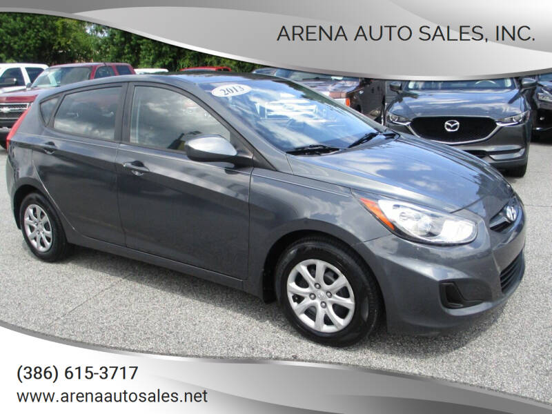 2013 Hyundai Accent for sale at ARENA AUTO SALES,  INC. in Holly Hill FL