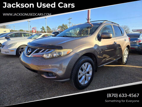 2012 Nissan Murano for sale at Jackson Used Cars in Forrest City AR