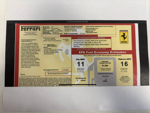 1999 Ferrari 360 Modena