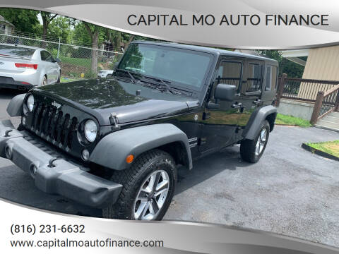 Jeep Wrangler Unlimited For Sale in Kansas City, MO - Capital Mo Auto  Finance