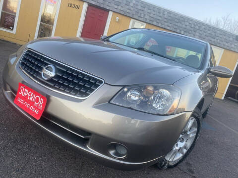 2006 Nissan Altima for sale at Superior Auto Sales, LLC in Wheat Ridge CO