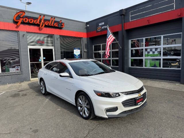 2017 Chevrolet Malibu for sale at Goodfella's  Motor Company in Tacoma WA