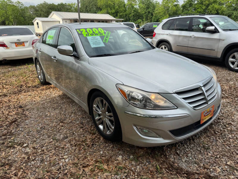 2012 Hyundai Genesis for sale at DION'S TRUCKS & CARS LLC in Alvin TX