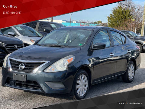 2016 Nissan Versa for sale at Car Bros in Virginia Beach VA