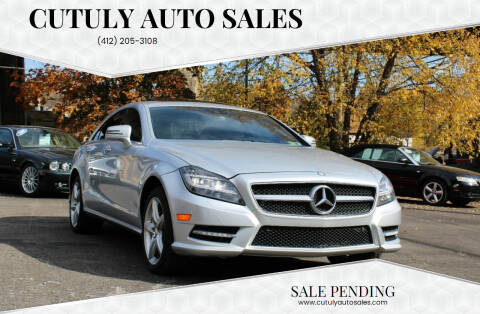 2014 Mercedes-Benz CLS for sale at Cutuly Auto Sales in Pittsburgh PA