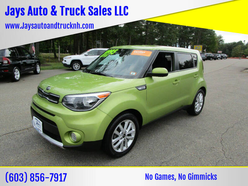 2017 Kia Soul for sale at Jays Auto & Truck Sales LLC in Loudon NH