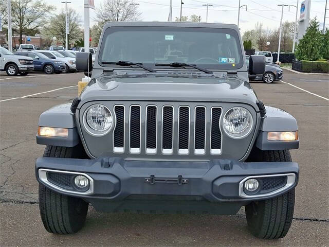 Used 2020 Jeep Wrangler Unlimited Sahara with VIN 1C4HJXEG9LW336374 for sale in Philadelphia, PA