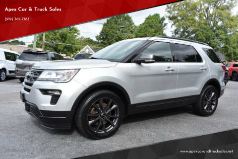 2018 Ford Explorer for sale at Apex Car & Truck Sales in Apex NC