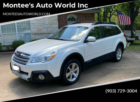 2014 Subaru Outback for sale at Montee's Auto World Inc in Palestine TX