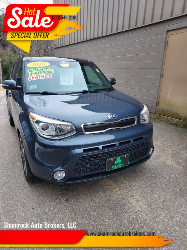 2015 Kia Soul for sale at Shamrock Auto Brokers, LLC in Belmont NH