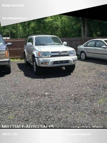 2001 Toyota 4Runner for sale at MILLDALE AUTO SALES in Portland CT