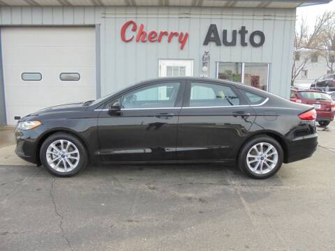 2020 Ford Fusion for sale at CHERRY AUTO in Hartford WI