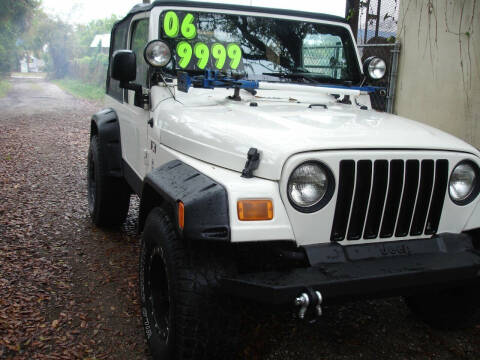 2006 Jeep Wrangler for sale at Carib Motors in Largo FL