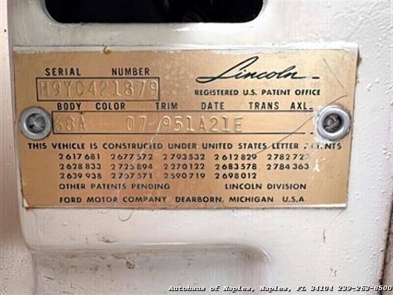 1959 Lincoln Continental