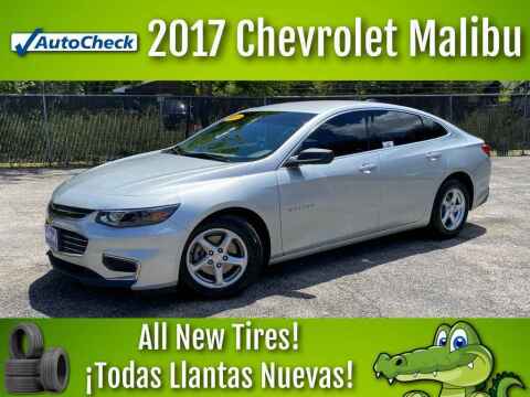 2017 Chevrolet Malibu for sale at LIQUIDATORS in Houston TX
