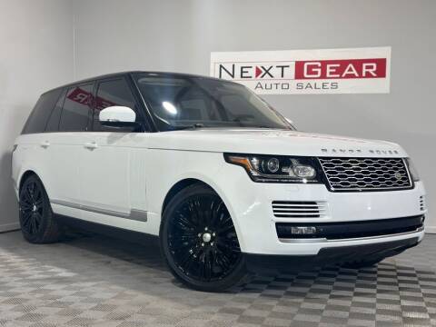 2014 Land Rover Range Rover for sale at Next Gear Auto Sales in Westfield IN