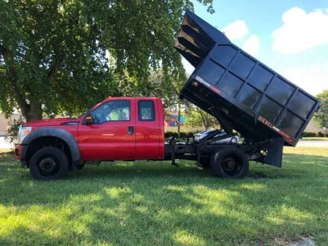 2011 Ford F-450 Dump Truck for sale at Transcontinental Car USA Corp in Fort Lauderdale FL