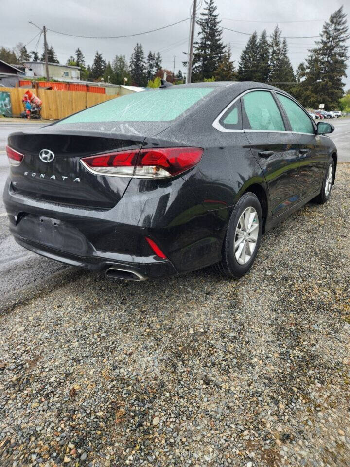 2018 Hyundai SONATA for sale at BENCHMARK AUTO SALES in Parkland, WA