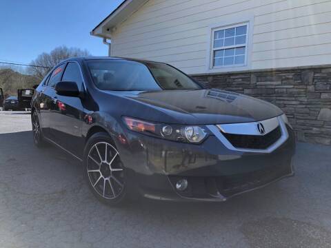 2009 Acura TSX for sale at No Full Coverage Auto Sales in Austell GA