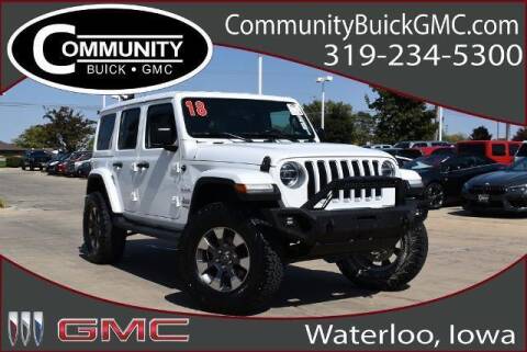 2018 Jeep Wrangler Unlimited for sale at Community Buick GMC in Waterloo IA