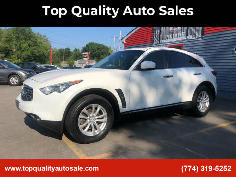 2011 Infiniti FX35 for sale at Top Quality Auto Sales in Westport MA