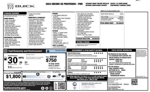 2024 Buick Encore GX Preferred