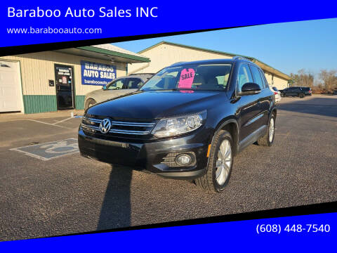 2012 Volkswagen Tiguan for sale at Baraboo Auto Sales INC in Baraboo WI