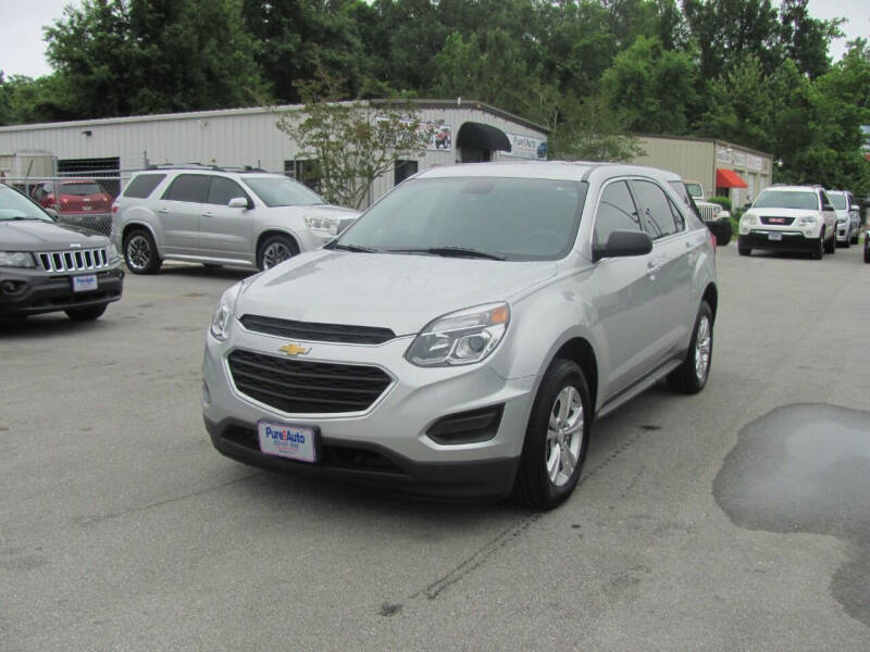 2017 Chevrolet Equinox for sale at Pure 1 Auto in New Bern NC