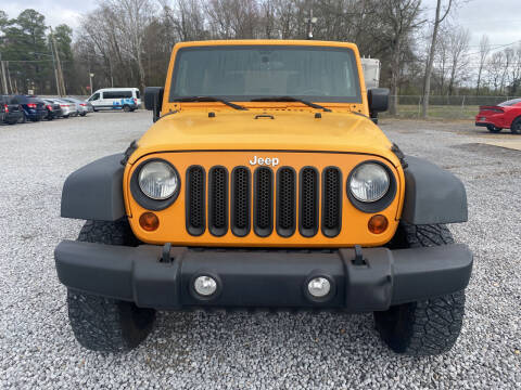 2012 Jeep Wrangler Unlimited for sale at Alpha Automotive in Odenville AL