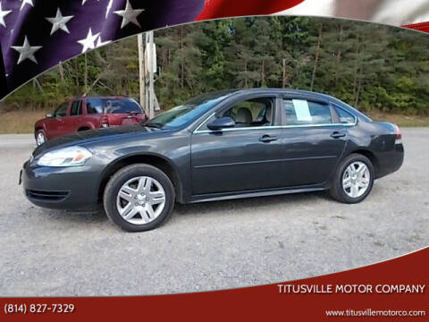 2014 Chevrolet Impala Limited for sale at Titusville Motor Company in Titusville PA
