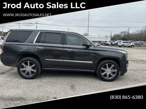 2018 Cadillac Escalade for sale at Jrod Auto Sales LLC in Seguin TX