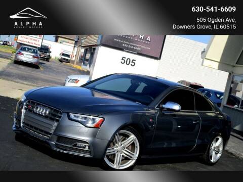 2013 Audi S5 for sale at Alpha Luxury Motors in Downers Grove IL