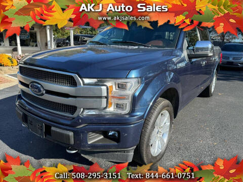 2018 Ford F-150 for sale at AKJ Auto Sales in West Wareham MA