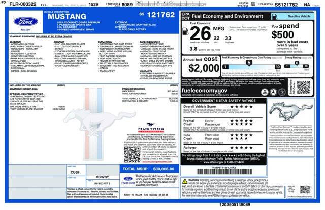 2025 Ford Mustang EcoBoost Premium